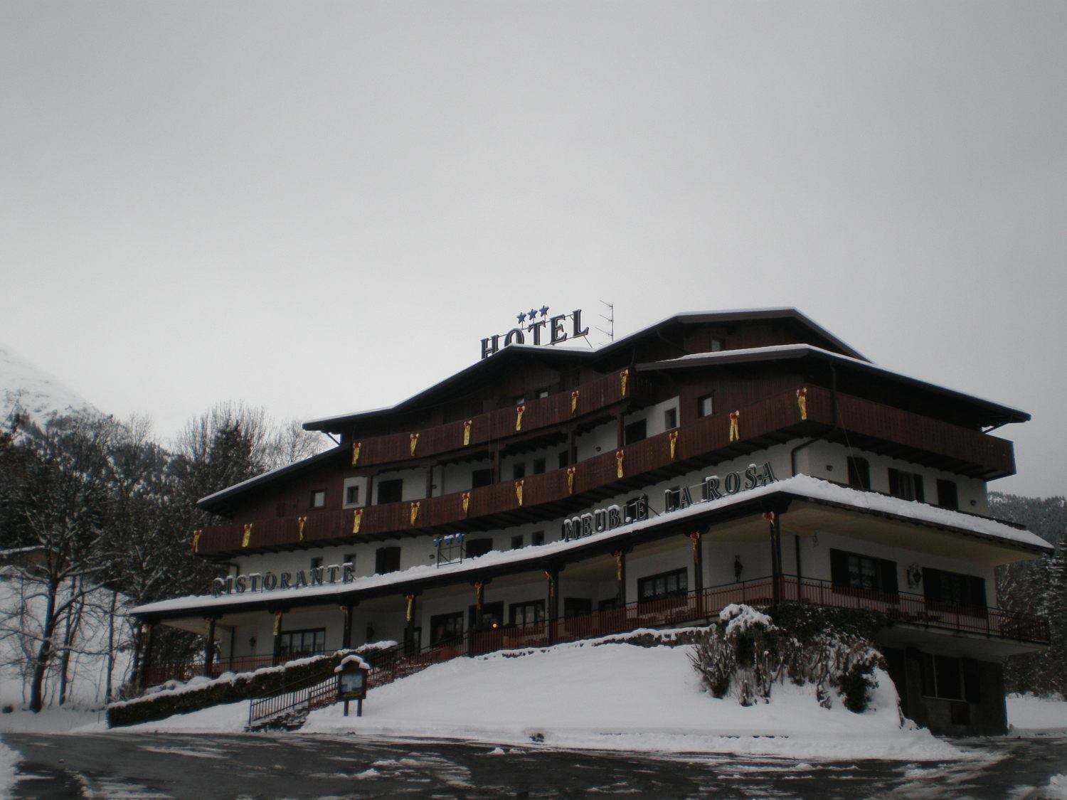 Hotel Residence La Rosa Castione della Presolana Exterior foto