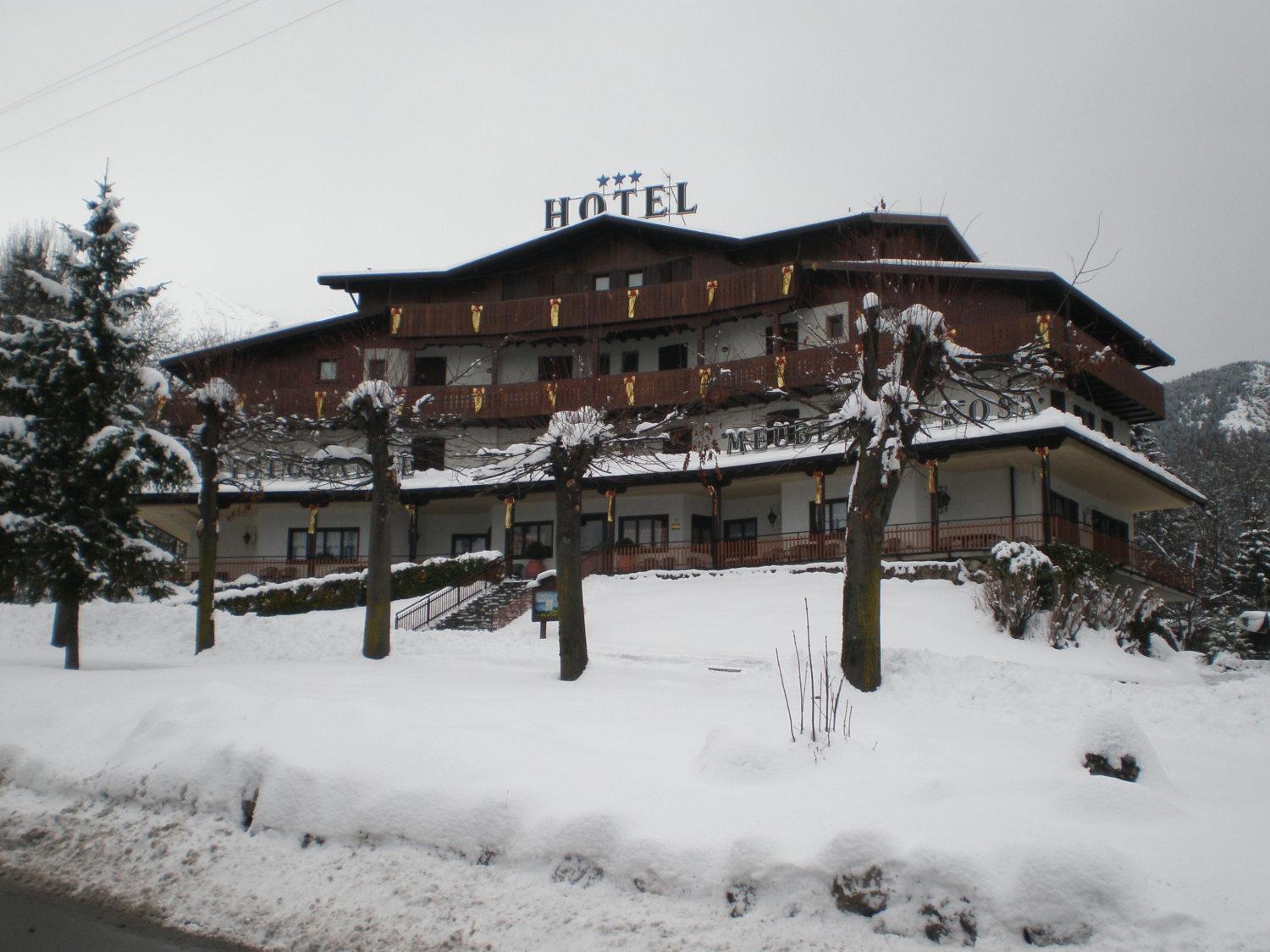 Hotel Residence La Rosa Castione della Presolana Exterior foto